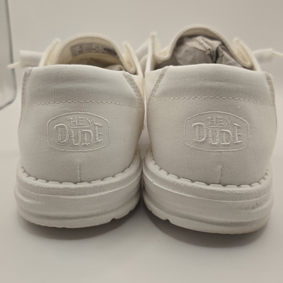 Hey Dude Women's Wendy Slub Canvas shoes Size 9 - Picture 4 of 6